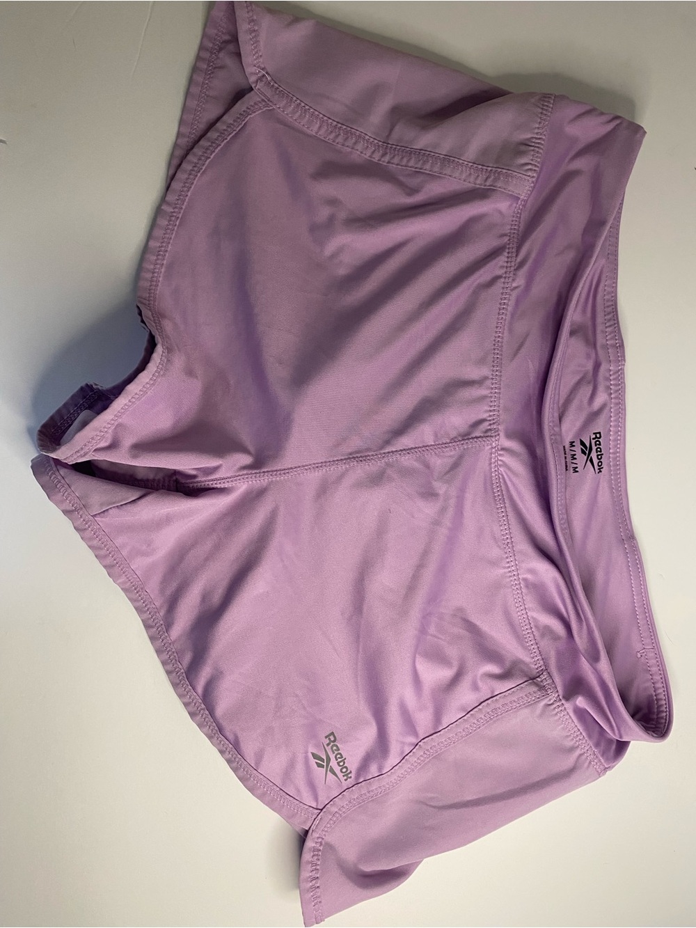 Reebok Lavender Athletic Running Shorts